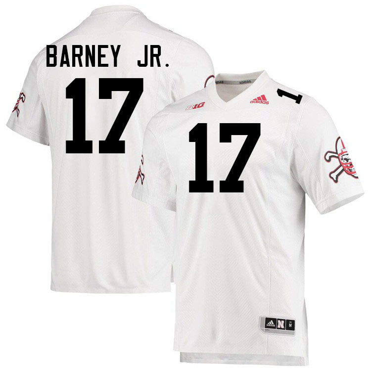 Jacory Barney Jr. Nebraska Jersey,Nebraska Cornhuskers Football Uniforms,Jersey-Blackshirt Away